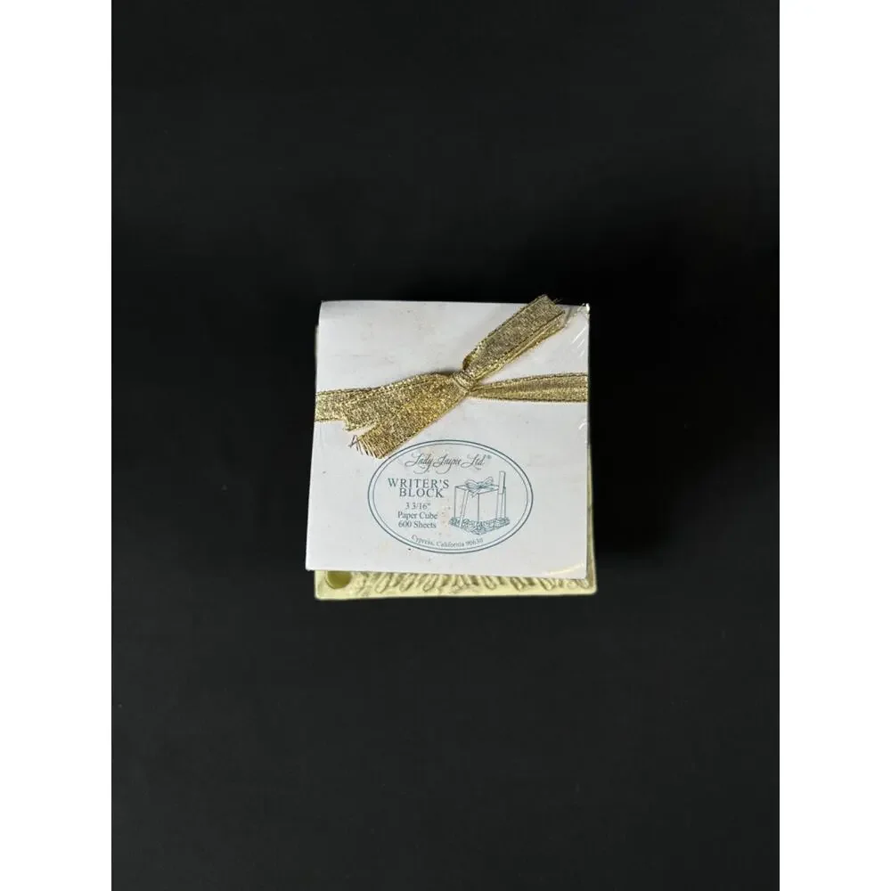 French Bouquet Writer's Block Set with Pen by Lady Jayne Ltd. 600 sheets 3 3/16